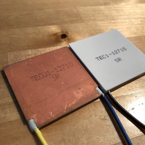 TECu1-12710 Thermoelectric Peltier Chip Module Copper Substrate