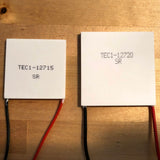 TEM1-12720 Thermoelectric Peltier Chip Module 50*50mm Aluminum Substrate