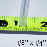 Ultra Clear Pure Silicone Tubing by the foot - All Sizes