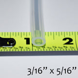 Ultra Clear Pure Silicone Tubing by the foot - All Sizes
