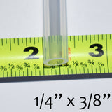 Ultra Clear Pure Silicone Tubing by the foot - All Sizes