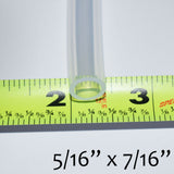 Ultra Clear Pure Silicone Tubing by the foot - All Sizes