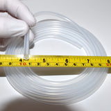 Ultra Clear Pure Silicone Tubing by the foot - All Sizes