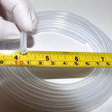 3/32" I.D. x 7/32" O.D. Pure Silicone Tubing by the foot