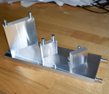 Aluminum water block; 40mm, 80mm, 240mm