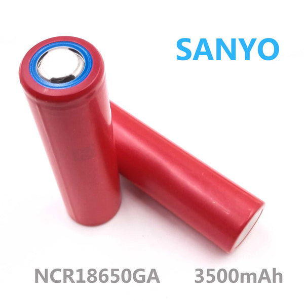 Panasonic/Sanyo NCR18650GA Flat Top 10A 3500mAh 18650 Battery - Genuin –  Liion Wholesale Batteries