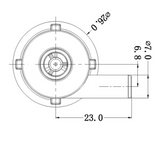 12V IP68 Submersible Super Micro DC Water Pump with bracket