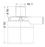 12V IP68 Submersible Super Micro DC Water Pump with bracket