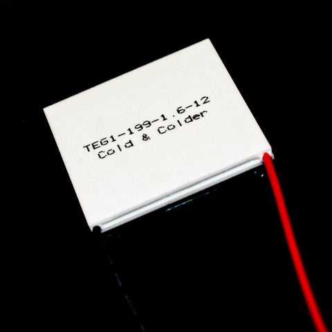 6W 4-8V Peltier / Seebeck Thermoelectric Generator Module 40x40mm TEG1-199-1.6-12