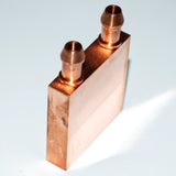 40x40 mm Pure Copper Water Block - Regular Port